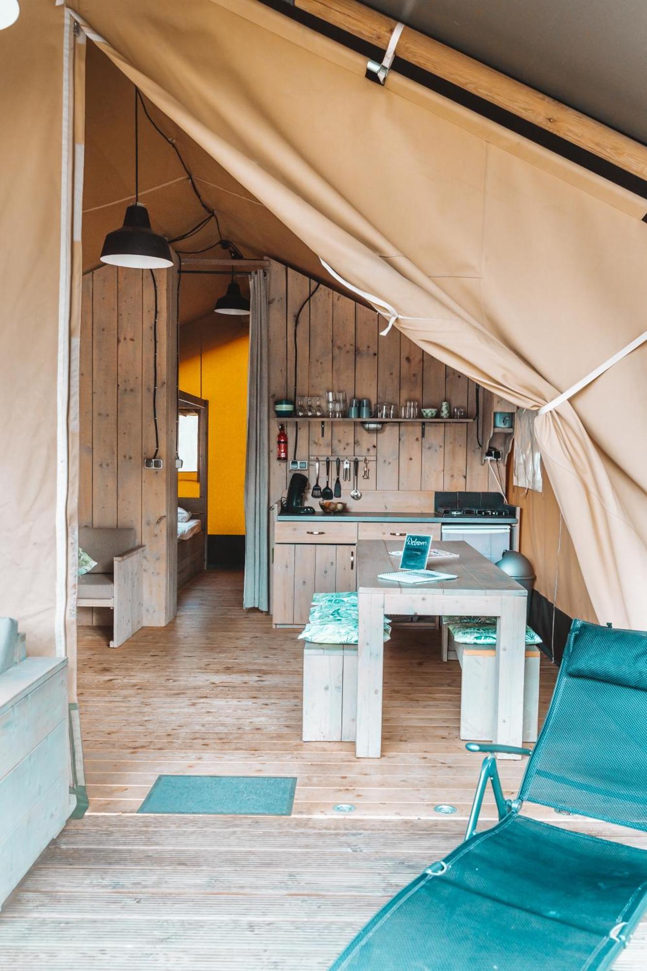 Glamping Holten luxe safaritent 2 Exterior foto